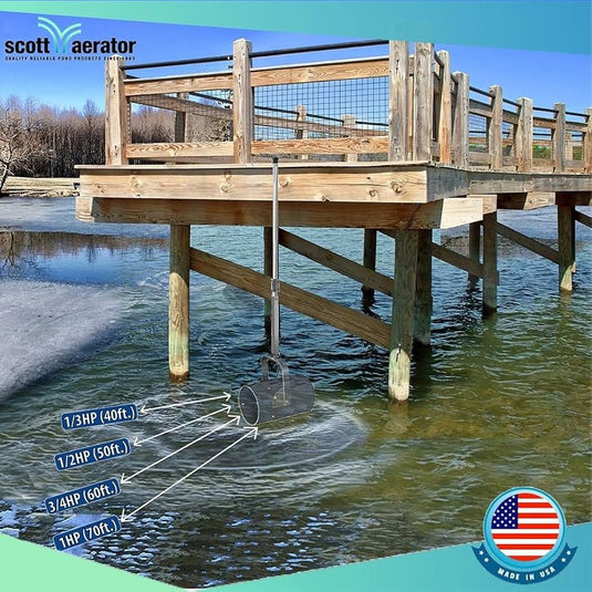 Scott Aerator: De-Icer | Dock De-Icer | Slinger De-Icer | Floating De-Icer | 115V | 230V