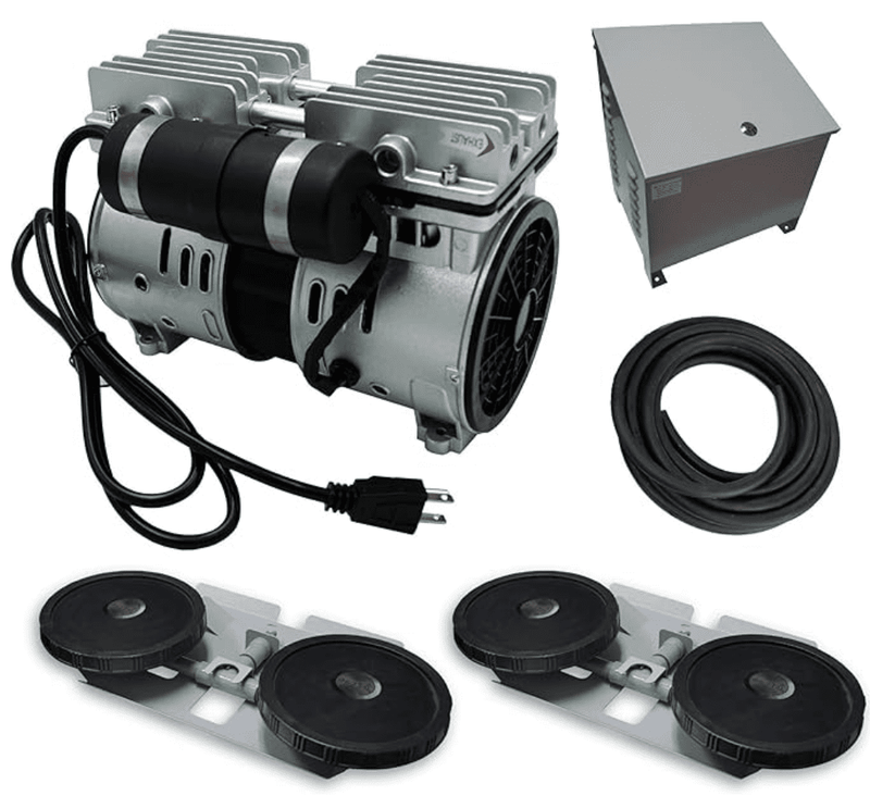 Load image into Gallery viewer, Anjon: Savio2 Aeration System 2 with Enclosures and 1HP Air Pump , Double Diffusers, 100&#39; Weighted Tubing
