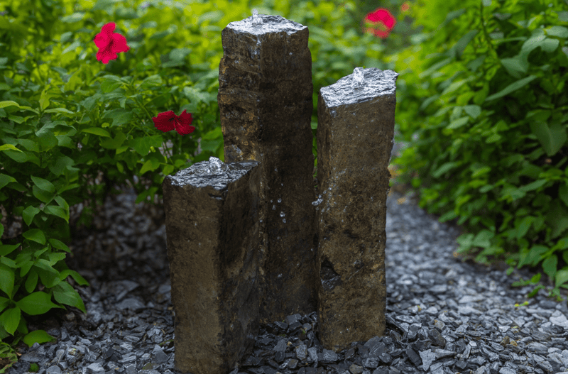 Load image into Gallery viewer, EasyPro: Tranquil Décor Natural Top Real Basalt Three Pack Complete Kit- 20&quot;, 27&quot;, 35&quot;
