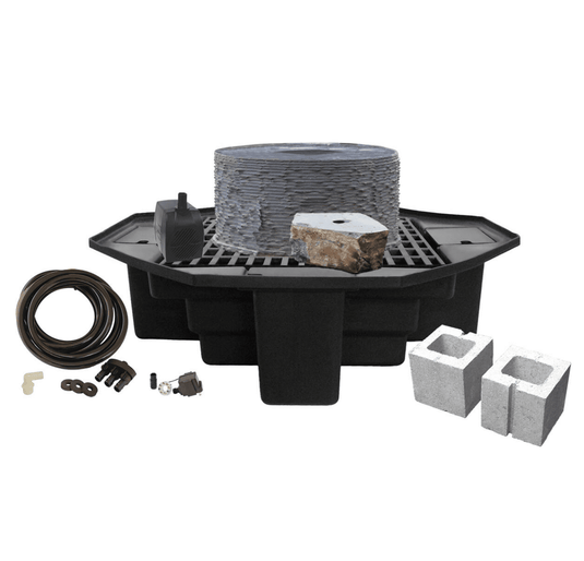 EasyPro: Tranquil Décor Levitation Basalt Fountain Complete Kit