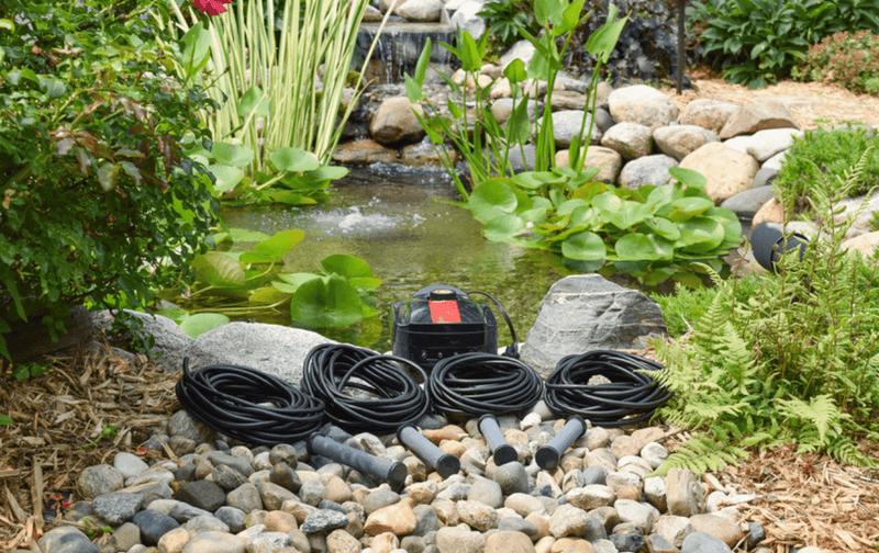 Load image into Gallery viewer, EasyPro: CAS Pond Aeration Kit - Quad Outlet - Ponds up to 3500 gallons
