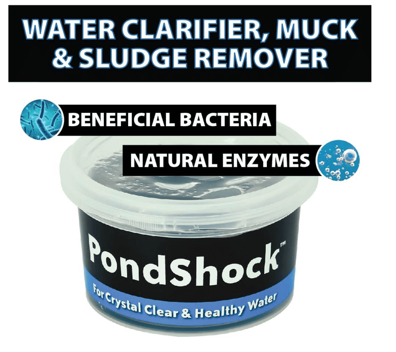 Load image into Gallery viewer, CrystalClear® Pond Shock Ball Natural Enzymes &amp; Live Bacteria, Freshwater Clarifier Shock Treatment, Muck &amp; Sludge Remover for Small Pond &amp; Outdoor Water Garden Ponds, Koi Fish &amp; Aquatic Plants Safe
