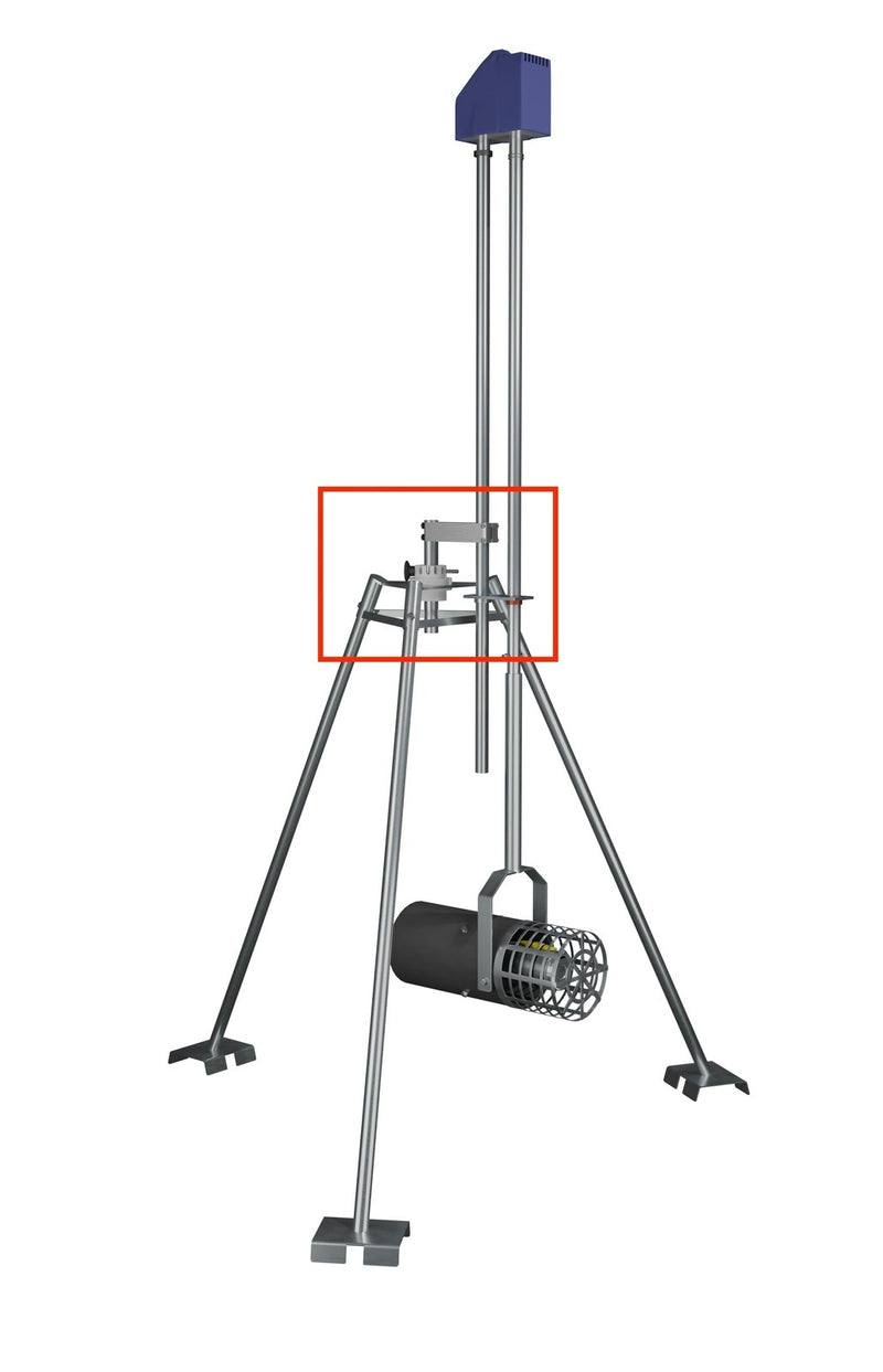 Load image into Gallery viewer, Scott Aerator: Adapter for Freestanding Aquasweep/De-icer Tripod Stand
